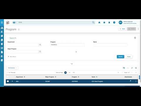 Program (PROG) Table - YouTube