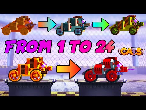 INSTANT PROMOTING FROM STAGE 1 TO STAGE 24 in C.A.T.S: Crash Arena Turbo Stars