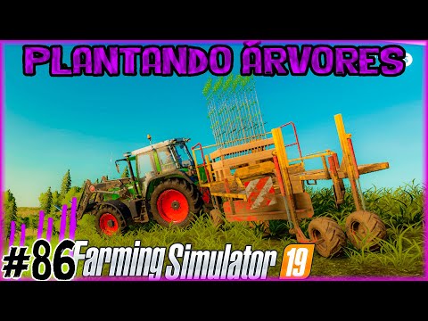 Vídeo: Plantando árvores No Campo