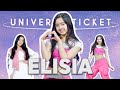 How ELISIA started her journey in Universe Ticket?