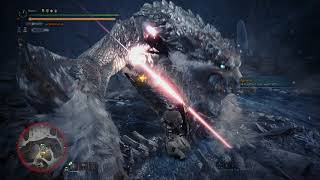 MHW ICEBORNE : SOLO Gunlance (Normal Shells Lvl 7) Frostfang Barioth - NO MANTLES/TRAPS