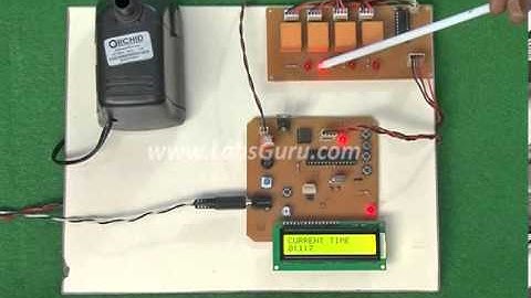 Time Operated Motor Control With LCD Display by KitsGuru.com | LGEE049