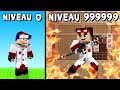 JE DEVIENS UN NINJA NIVEAU 999999 SUR MINECRAFT