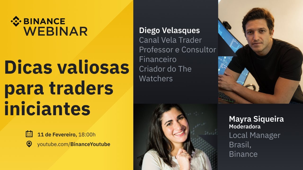 Dicas INDISPENSÁVEIS para TRADERS INICIANTES | Binance Webinar 🇧🇷