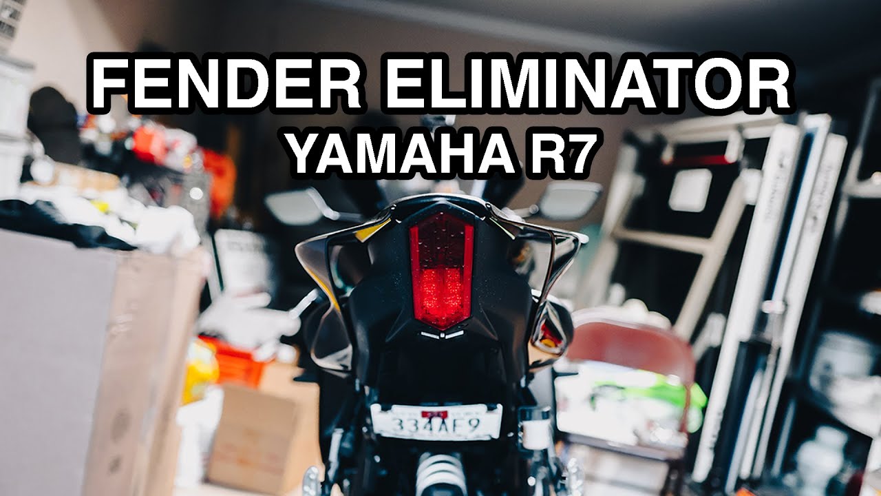 TST Industries Elite1 Low Mount Fender Eliminator 2023 Yamaha R7