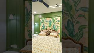 Modern bedroom design #bedroom #modernhome #green #themedecor #interiordesign #dreamyinteriors