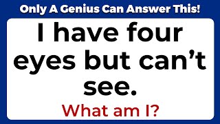 ONLY A GENIUS CAN ANSWER THESE 10 TRICKY RIDDLES | Riddles Quiz - Part 10