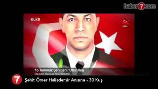 Şehit Ömer Halisdemir'e ağlatan şiir  - Dursun Ali Erzincanlı - Otuz Kuş   YouTube Resimi