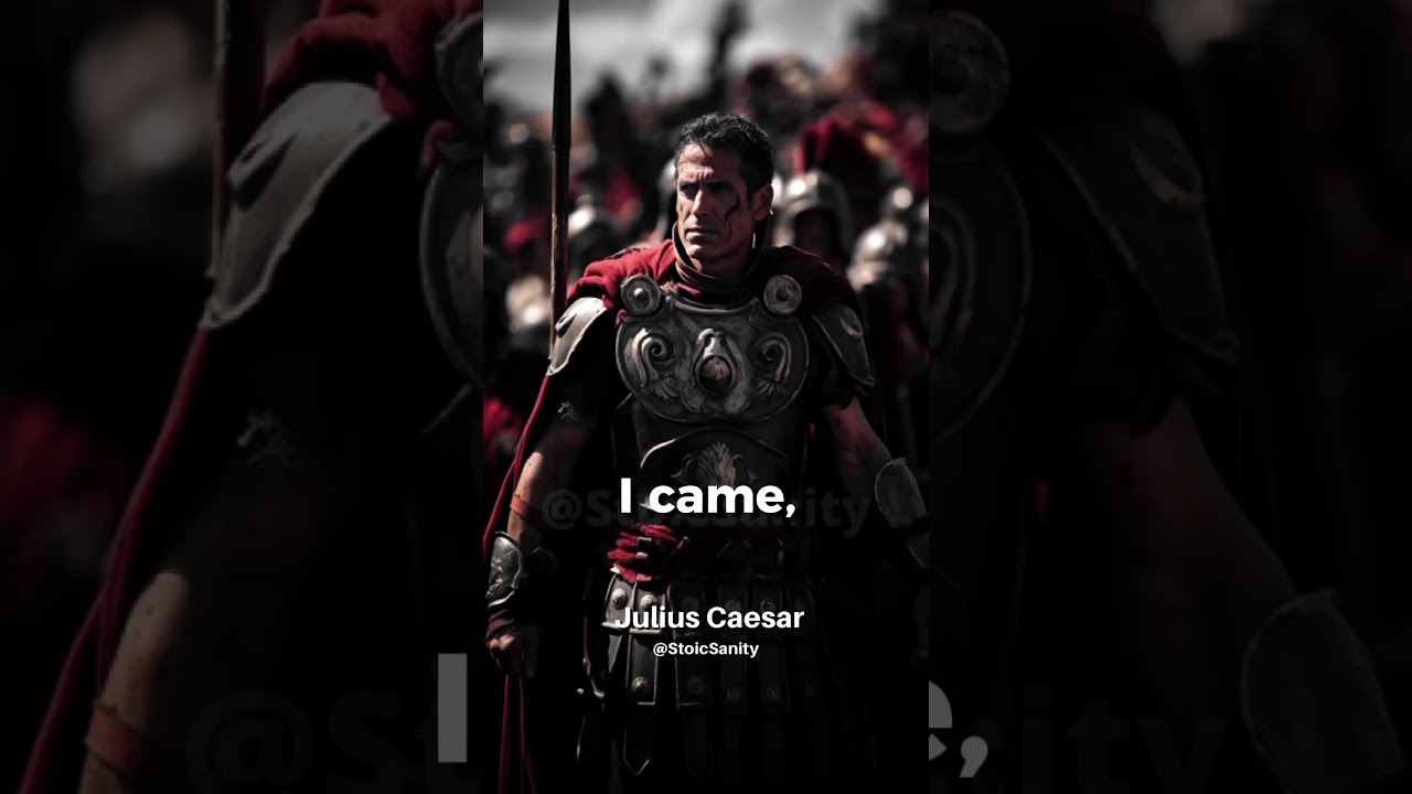 VENI, VIDI, VICI ⚔️ the famous quote by Julius Caesar everyone  mispronounces #LatinSentences #shorts 