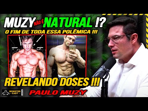 MUZY NÃO É NATURAL !? A VERDADE SOBRE O USO DE HORMONIOS ! | PAULO MUZY !!!