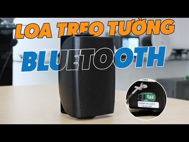 Loa treo tường bluetooth 20W Asima H-20BT ngon bổ rẻ cho shop, cafe