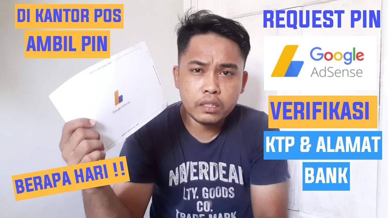 Mendapatkan PIN Verifikasi Adsense Anda di Tahun 2019 (dan seterusnya): Panduan Lengkap
