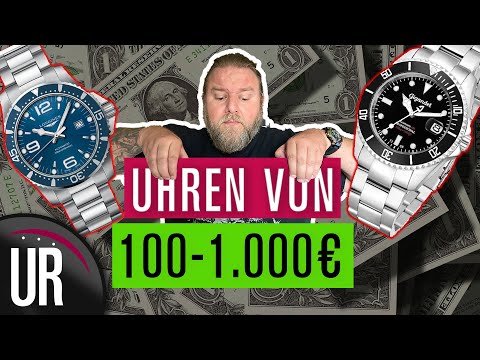 Video: Die 9 Besten Herrenuhren, Die Sie Unter 1.000 US-Dollar Kaufen Können