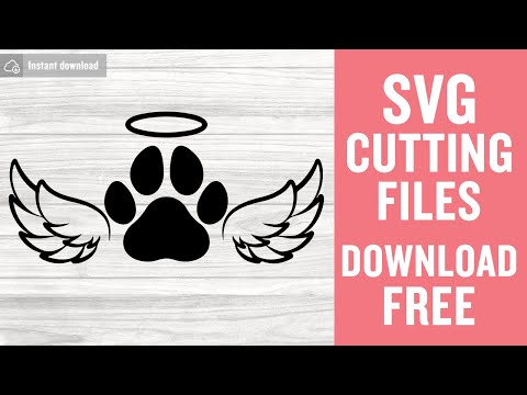 Pet Memorial Svg Free Cutting Files for Scan n Cut Instant Download