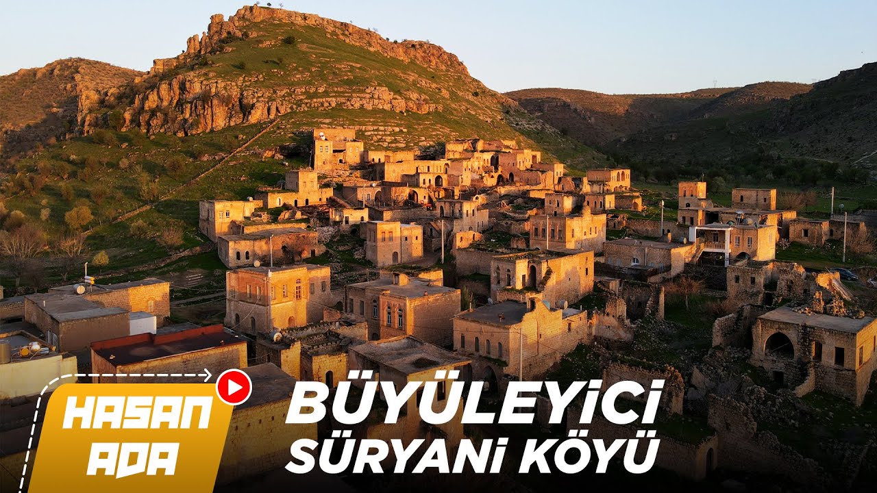TERK EDİLMİŞ SÜRYANİ KÖYÜNÜ GEZDİM - MARDİN DEREİÇİ KÖYÜ