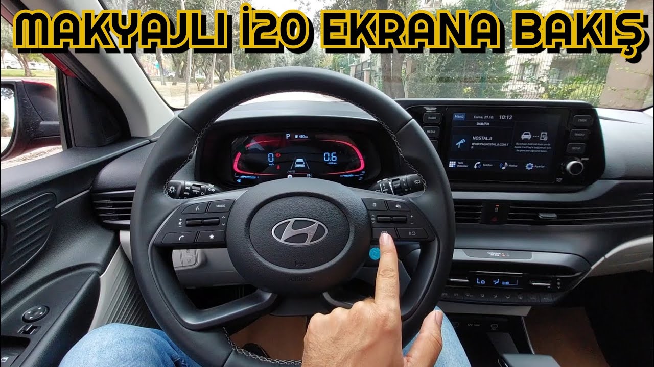 Makyajlı i20 Gösterge Menülerine Bakış Attık