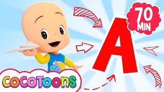 ABC Song and 🅰️ more nursery rhymes for kids from Cleo and Cuquin - Cocotoons by Cocotoons - Nursery Rhymes and Kids Songs 33,112 views 2 months ago 1 hour, 10 minutes