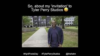So, About My Invitation To Tyler Perry Studios ?
