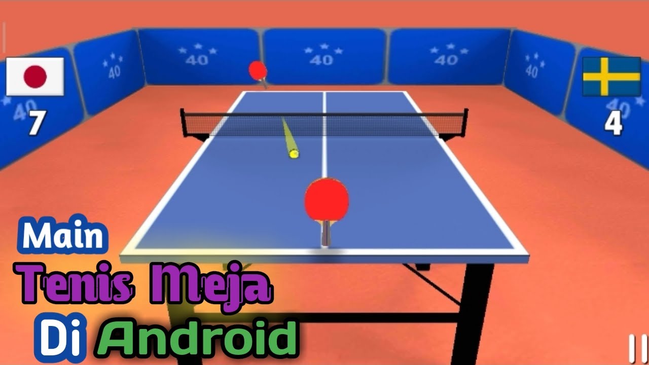 Tenis Meja 3D Game Android YouTube