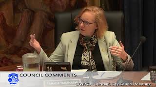 Burbank City Council Meeting - March 28, 2023