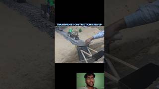 concrete use making train bridge #rc #train #bridge #shorts