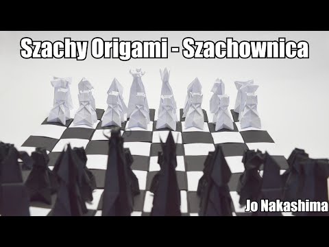 Szachy Origami - Szachownica 🙾