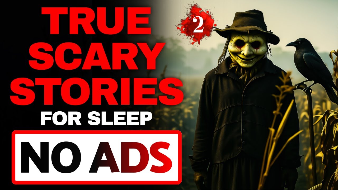 🔴 NO ADS 🔴 2 HOURS of TRUE Scary Stories for Sleep | Rain Sounds | Vol. 2 | Black Screen