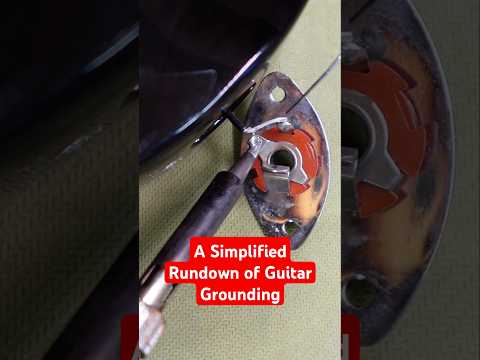 (Очень) упрощённое описание заземления гитары | Как работает ваша гитара #guitar #fender #gibson #sg