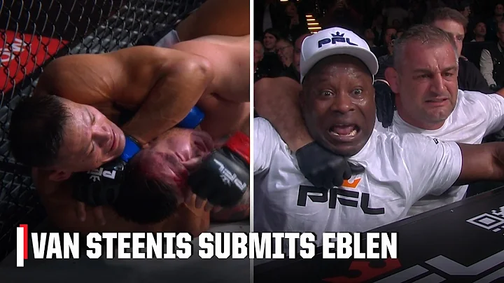 Costello van Steenis stuns Johnny Eblen with submission in final seconds | ESPN MMA
