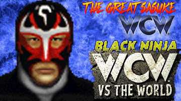 WCW vs. the World PSX Playthroughs - WCW with Black Ninja (The Great Sasuke) (1080p/120fps)