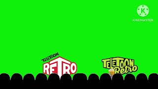 Teletoon Retro 2007 & 2013 Logo Interupt 5 Green Screen