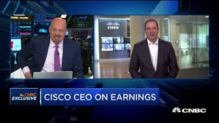 Cisco CEO Chuck Robbins on earnings, China trade, 5G and more