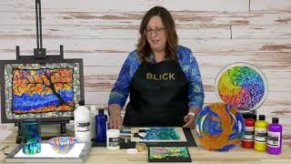 Acrylic Skins Mosaic Demo with Julie Davis
