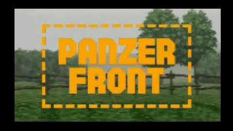 Panzer Front - Intro (Playstation 1)