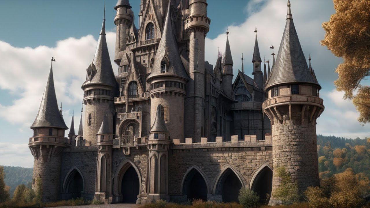 Blender with Stable Diffusion XL Tutorial - Fantasy gothic castle ...