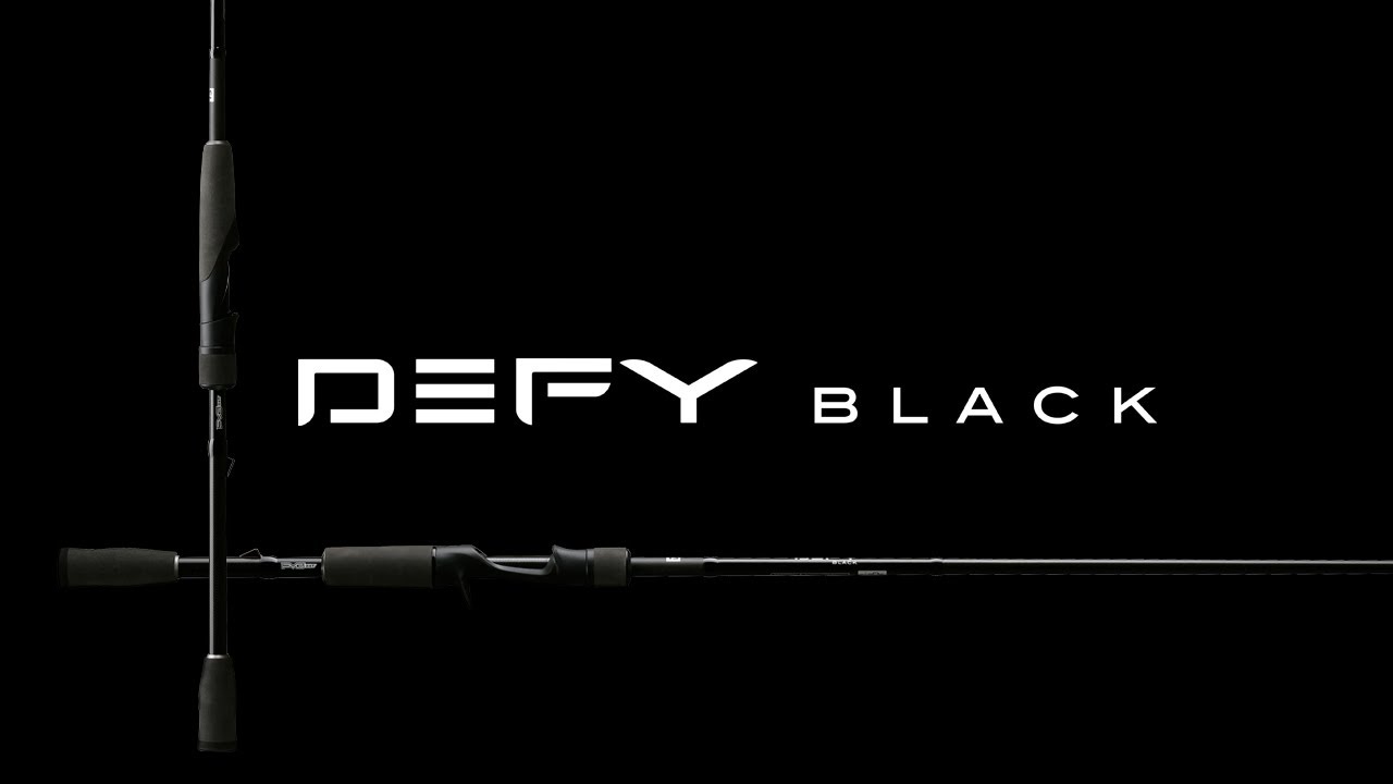 Defy Black Spinning Rod