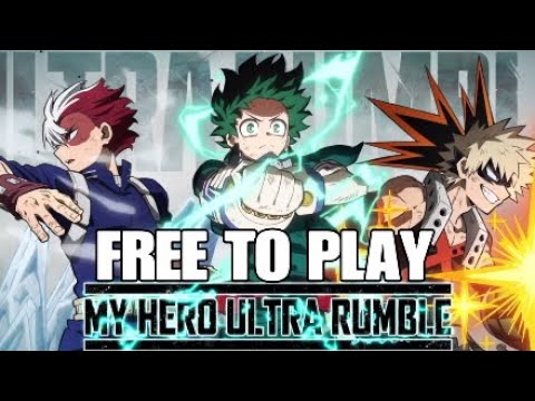 Free-To-Play Battle Royale, My Hero Academia: Ultra Rumble