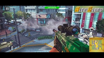Modern Combat 5 Chapter 3: DownTown SpecOps Sniping #RG1234
