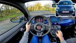 Fiat 500 Hybrid 2024 POV test drive | Acceleration | 1.0 Mild Hybrid 70 hp