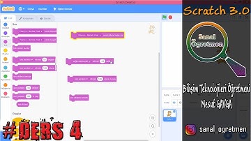 Scratch 3.0 #DERS4 : Ses bloklarının kullanımı