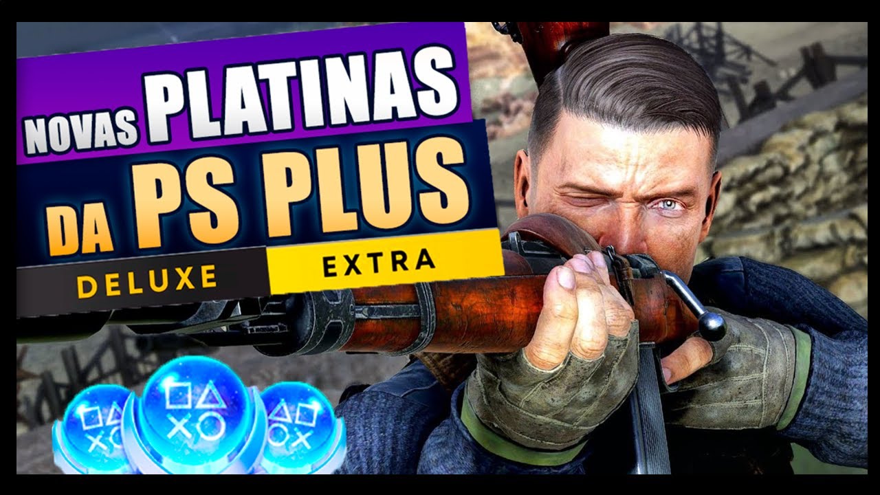 PLATINAS da PS PLUS Extra e Deluxe - Dezembro 2023 