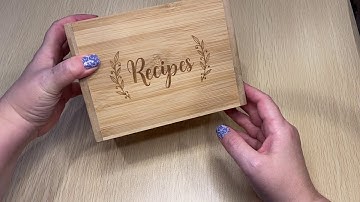 Recipe Box Set