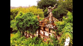 Explorando la CASA de los feligreses ABANDONADA y los DIFUNTOS olvidados. CEMENTERIO ABANDONADO!!