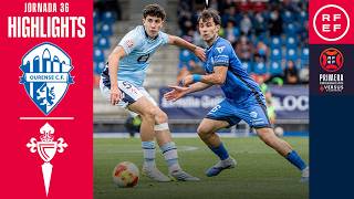 Resumen #PrimeraFederación | Ourense CF 2-4 RC Celta Fortuna | Jornada 36 | Temporada 2025/2026