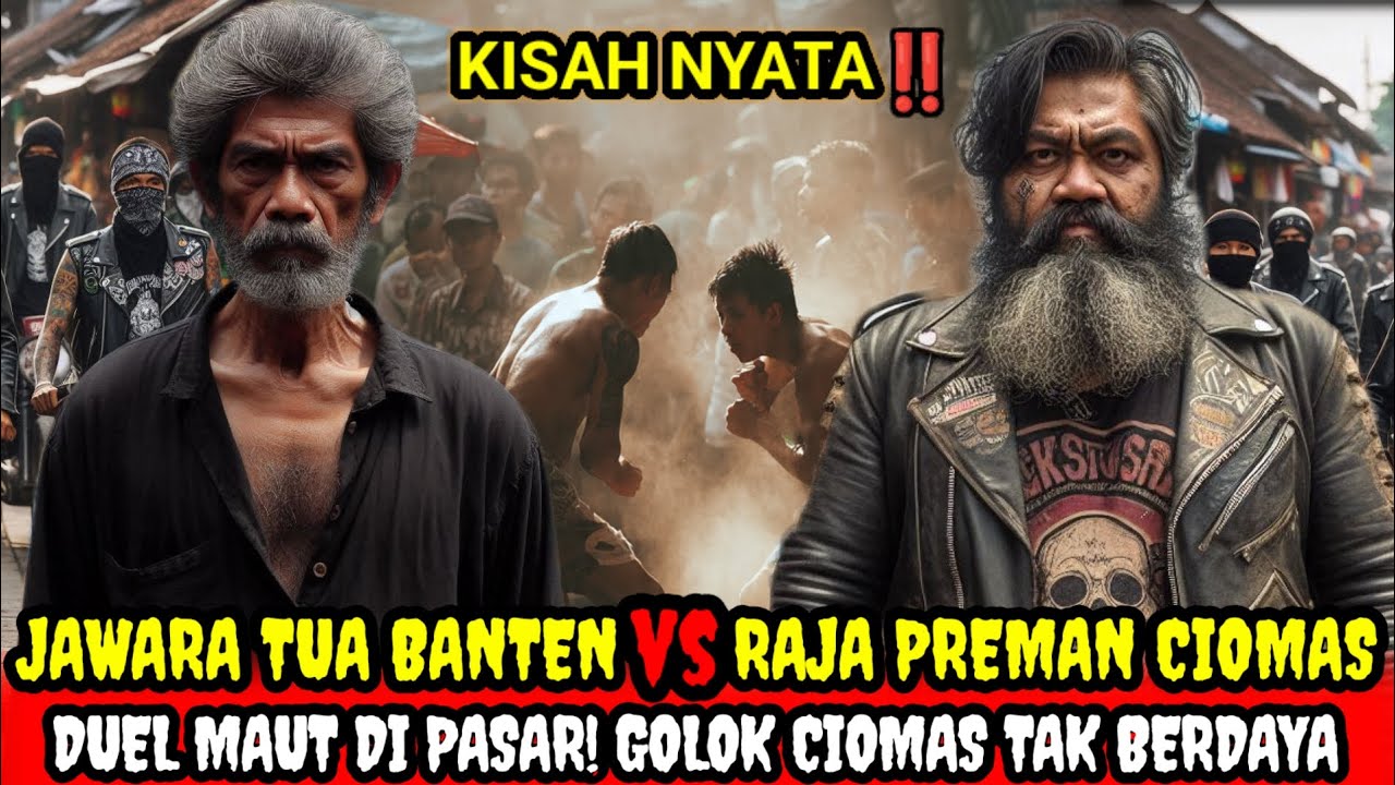 KISAH NYATA❗BADRONG SALAH PILIH LAWAN! JAWARA BANTEN LAWAN PREMAN GOLOK CIOMAS