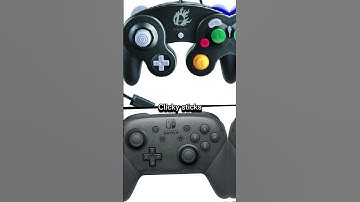 GameCube controller vs switch pro controller