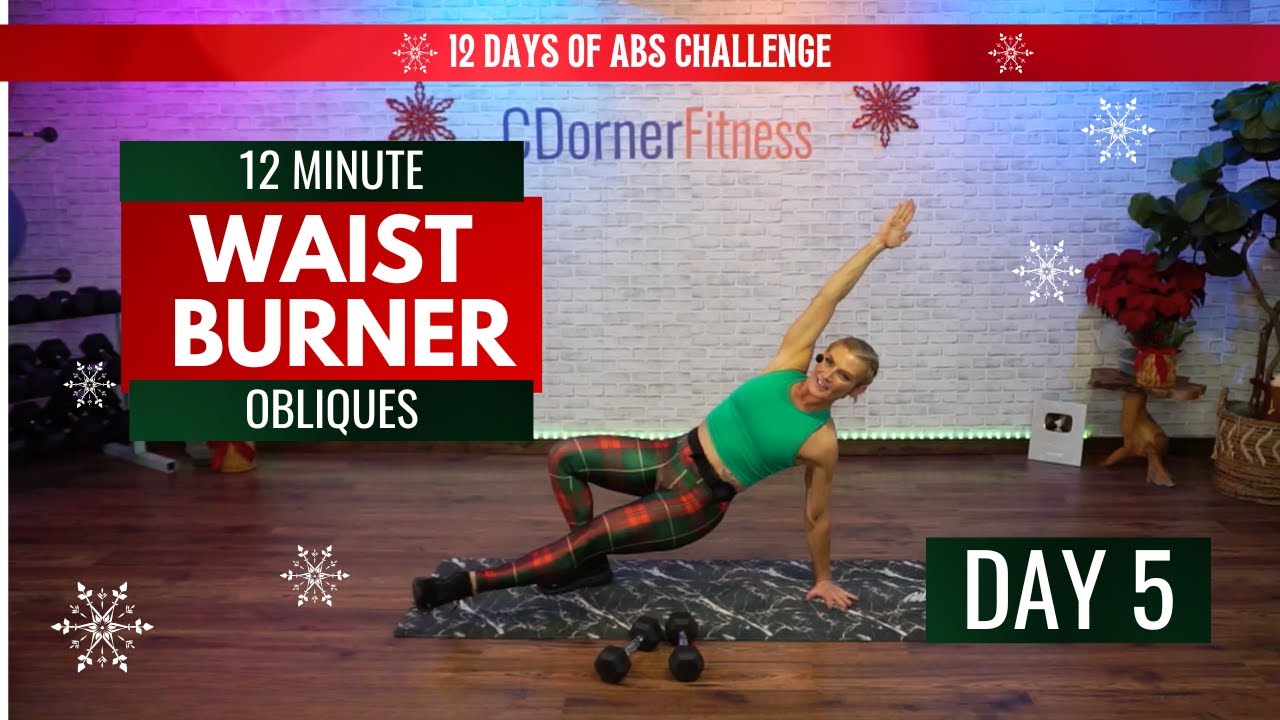 12 Days of Abs Challenge - OBLIQUES - Side of Abs Workout - Day 5 🎉 ...