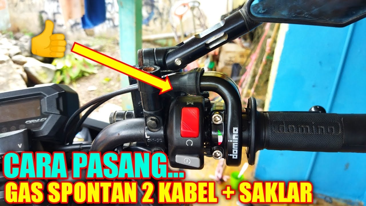 GANTI KABEL GAS BEAT STREET PAKE YG SPONTAN BIAR LANGSUNG JEDUDD !! FULL CARA PEMASANGANNYA..