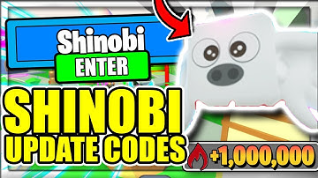 ALL *NEW* SECRET OP WORKING CODES! 🔥SHINOBI UPDATE🔥 Roblox Ninja Clicker Simulator