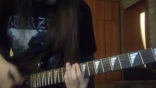 Immortal Storming Through Red Clouds and Holocaust Winds(cover)